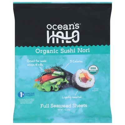 Oceans Halo Sushi Nori Organic 12/1 OZ [UNFI #2059004] [ebt]