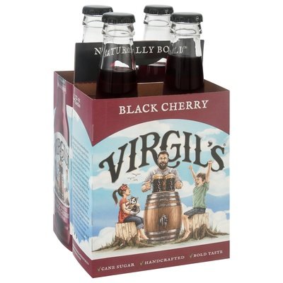 Virgil Black Cherry Cream 4/12 OZ [UNFI #0781971] [ebt] T