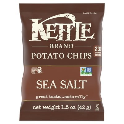 Kettle Brand Potato Chips Sea Salt 24/1.5 OZ [UNFI #1114677] [ebt]