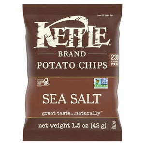 Kettle Brand Potato Chips Sea Salt 24/1.5 OZ [UNFI #1114677] [ebt]