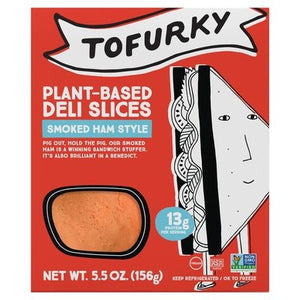 Tofurky Deli Slices Plant-Based Smoked Ham Style 6/5.5 OZ [UNFI #1638782] [ebt]