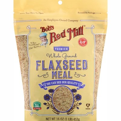 Bobs Red Mill Flaxseed Meal Premium Whole Ground 4/16 OZ [UNFI #2153187] [ebt]
