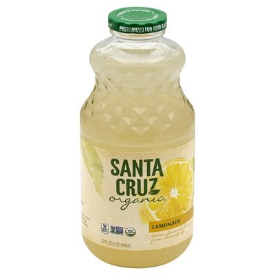 Santa Cruz Organic Flavored Beverage Lemonade 12/32 OZ [UNFI #766709] [ebt]