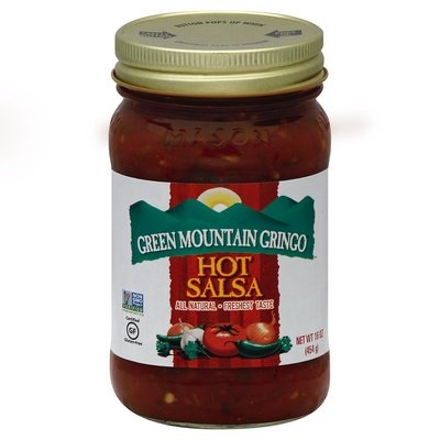 Green Mountain Gringo Salsa Hot 12/16 OZ [UNFI #264945] [ebt]