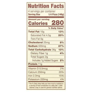 Raos Pizza Fire Roasted Vegetable 12/20.6 OZ [UNFI  #2960771]