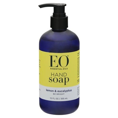 Eo Hand Soap Lemon & Eucalyptus 12 OZ [UNFI #0173450] T
