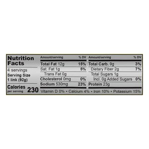 Tofurky Sausage Kielbasa Plant-Based 5/14 OZ [UNFI #3040094] [ebt]