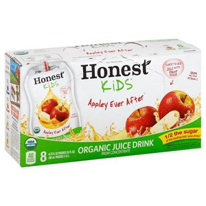 Honest Kids Juice Drink Organic Appley Ever After 4/8/6.75FZ [UNFI #1189174] [ebt]