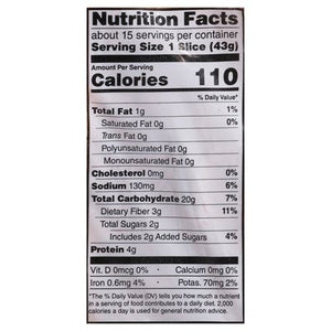 OG2 Rudi Ww Sndwch Bread 8/22 OZ [UNFI  #0775759]