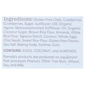 Pamelas Oat Bars Soft & Chewy Chocolate Chip Coconut 6/5/1.41OZ [UNFI #429613] [ebt]