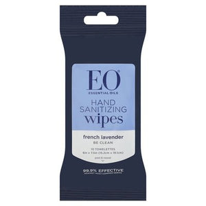 Eo Hand Sanitizing Wipes French Lavender 6/10 Ct [UNFI #0577320] T