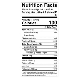 Daring Teriyaki Plant Chicken Pieces 6/8 OZ [UNFI  #2918811]