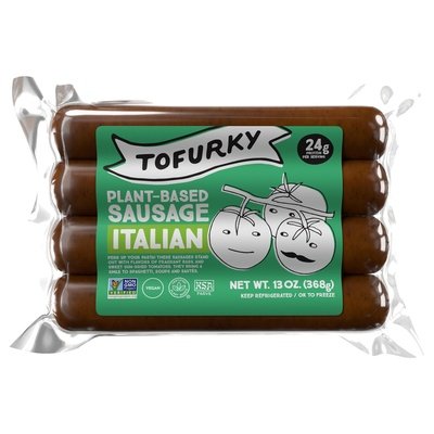 Tofurky Sausage Italian Plant-Based 5/14 OZ [UNFI #3040078] [ebt]