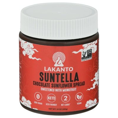 Lakanto Sunflower Spread Chocolate Suntella 8/10 OZ [UNFI #2626661] [ebt]