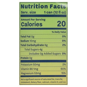 Recess Sparkling Water Lime Citrus Mood 12/12 OZ [UNFI #2917284] [ebt] T