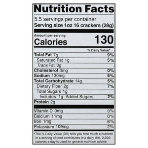 R W Garcia Crackers Lentil with Turmeric 3 Seed Organic 6/5.5 OZ [UNFI #2273076] [ebt]