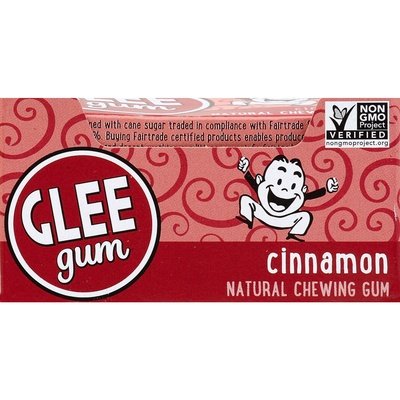 Glee Gum Gum Cinnamon 12/16 PC [UNFI #1151828] [ebt] T