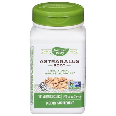 Natures Way Astragalus Root Capsules 100 Cap [UNFI #0103705] [ebt]