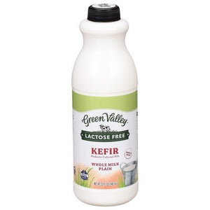 Green Valley Creamery Kefir Lactose Free Whole Milk Plain 6/32 OZ [UNFI #2583052] [ebt]
