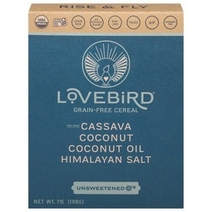 Lovebird Cereal Grain-Free Unsweetened 6/7 OZ [UNFI #2875508] [ebt]