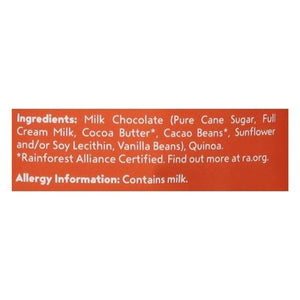 Undercover Chocolate Chocolate Quinoa Crisps Milk Chocolate Mini 12/3 OZ [UNFI #3018660] [ebt] T