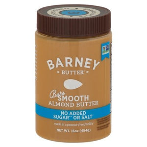 Barney Butter Almond Butter Bare Smooth 6/16 OZ [UNFI #1175710] [ebt]