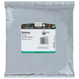 Frontier Nat Prod Co-Op Nutmeg Organic Ground 1 Lb [UNFI #0708370] [ebt]