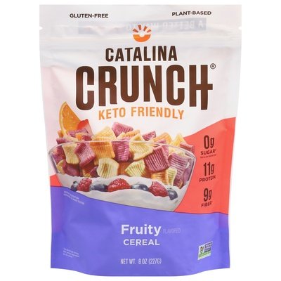 Catalina Crunch Cereal Keto Friendly Fruity 6/8 OZ [UNFI #2634137] [ebt]