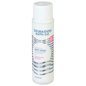 Seaweed Bath Co Body Wash Energize Gel Douche Grapefruit Orange 1/12 OZ [UNFI #2534931] T