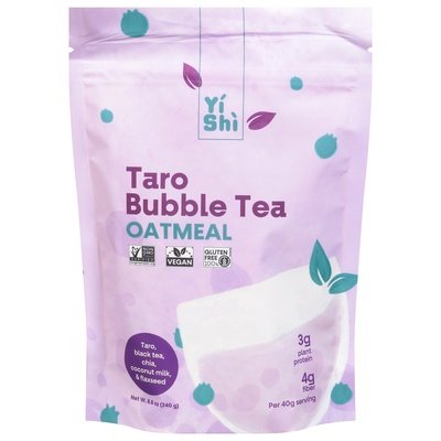 Yishi Oatmeal Taro Bubble Tea 5/8.5 OZ [UNFI #2937456] [ebt]