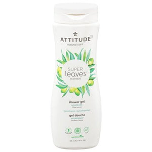 Attitude Shower Gel Olive Leaves Nourishing 16 OZ [UNFI #2757466] T