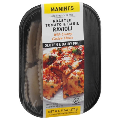 Maninis Ravioli Roasted Tomato & Basil 12/9.5 OZ  [UNFI #2657369]