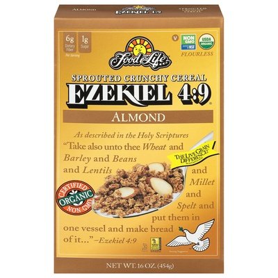 Food For Life Cereal Sprouted Crunchy Almond 6/16 OZ [UNFI #0447219] [ebt]