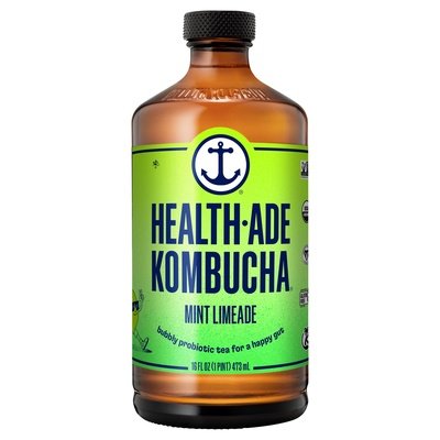 Health-Ade Kombucha Mint Limeade 12/16 OZ [UNFI #2588515] [ebt]