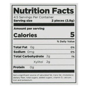 Pur Gum Chewing Gum Aspartame Free Spearmint 12/12.6GR [UNFI #1523836] [ebt] T