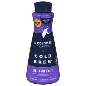 La Colombe Coffee Drink Cold Brew Little Bit Sweet Medium Roast Brazilian 6/42 OZ [UNFI #2986677] [ebt] T
