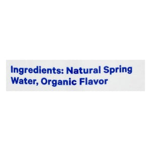 Flow Water Spring Water Alkaline Organic Blackberry + Hibiscus 12/500 ML [UNFI #2408599] [ebt] T