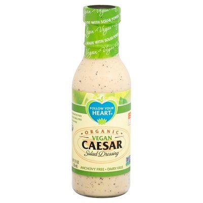 Follow Your Heart Salad Dressing Organic Vegan Caesar 6/12 OZ [UNFI #567537] [ebt]