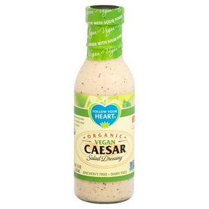 Follow Your Heart Salad Dressing Organic Vegan Caesar 6/12 OZ [UNFI #567537] [ebt]