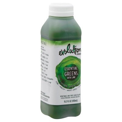 Evolution Fresh Juice Blend Vegetable And Fruit Essential Greens With Lime 6/15.2 OZ [UNFI #2210409] [ebt] T