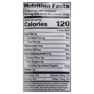 Fitjoy Pretzels Grain Free Sea Salt 12/5 OZ [UNFI #2446276] [ebt]