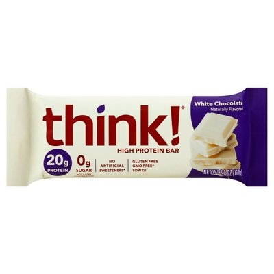 Think High Protein Bar White Chocolate 10/2.1 OZ [UNFI #0753418] [ebt]