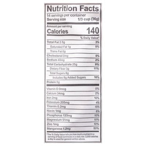 One Degree Organic Foods Instant Oatmeal Cacao Nib Sprouted 6/18 OZ [UNFI #2628477] [ebt]