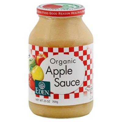 Eden Foods Apple Sauce Organic 12/25 OZ [UNFI #0201707] [ebt]