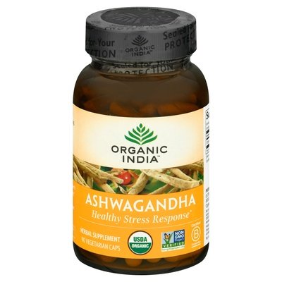 Organic India Ashwagandha Vegetarian Caps 90 VCAP [UNFI #1889070] T