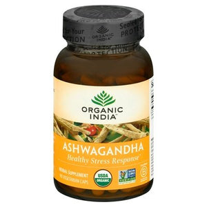 Organic India Ashwagandha Vegetarian Caps 90 VCAP [UNFI #1889070] T