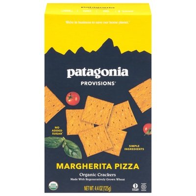 Patagonia Provisions Crackers Organic Margheritta Pizza 6/4.4 OZ [UNFI #2968386] [ebt]