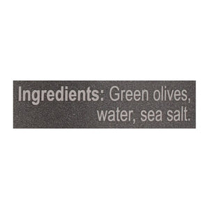 Mina Green Olives Moroccan Pitted 6/12.5 OZ [UNFI #2411783] [ebt]