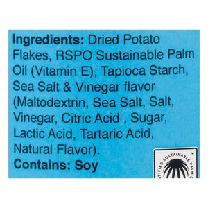 The Good Crisp Company Potato Crisps Gluten Free Sea Salt & Vinegar 8/5.6 OZ [UNFI #2520294] [ebt]