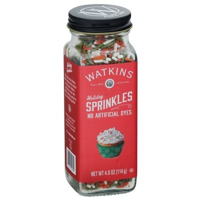 Watkins Sprinkles Holiday 3/4 OZ [UNFI #2604577] [ebt]